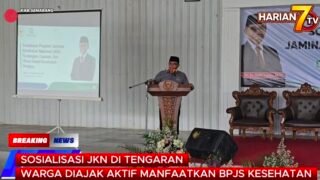 SOSIALISASI JKN DI TENGARANWARGA DIAJAK AKTIF MANFAATKAN BPJS KESEHATAN