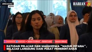 Ratusan Pelajar dan Mahasiswa “Masuk Istana”, Belajar Langsung dari Pusat Pemerintahan