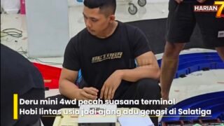 Kecepatan 40 km/jam uji adrenalin peserta Di Terminal Tingkir