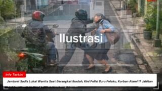 Berangkat Ibadah,Perempuan di Semarang Jadi Korban Jambret Sadis hingga Alami 17,Polisi Buru Pelaku