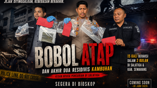 Bobol Atap demi TV dan Motor di Salatiga, Dua Residivis Ternyata Sudah 15 Kali Beraksi